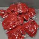 LZY 10Pcs Spandex Chair Cover Stretch Slipcovers for Wedding Party, Dining Banquet Chair Decoration Covers (Red, 10)