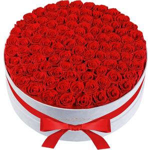 Perfectione Roses 100 Preserved Roses in Velvet Box, Flowers for Delivery
Luxury Rose Gift for Her, Valentines Roses for Wife, Gifts for Mom and Special Occasions