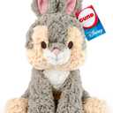 GUND Disney Official Thumper Plush, Disney Cozys Collection, Bambi Toys, Bunny Rabbit Stuffed Animal for Ages 1 and Up, Gray, 10 (Multicolor)