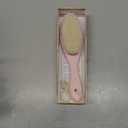 Wooden Baby Hair Brush for Toddler Girls, Boys - Cradle Cap Brush for Babies, Soft Goat Bristles, Perfect Gentle Scalp Newborn Comb for Infant, Girls, Boys, Bath Essentials(Blush, Regular)