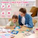 Klever Kits 16 Projects Gem Painting, Kids Diamond Gem Painting Kit with 5D Gem, Arts and Crafts for Girls Ages 6-12, Gem Craft Activities Kits (Fantasy)