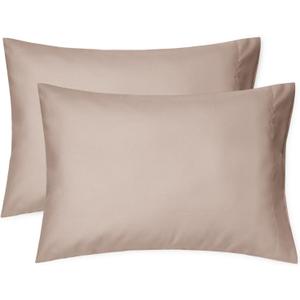 EXQ Home Toddler Pillowcases 13x18 Travel Pillow Case Set of 2, Small Pillow Case Fits Baby Pillow Sized 12x16, 13x18, Kids Pillowcases 2 Pack Machine Washable with Envelope Closure (Burlwood）