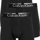 Calvin Klein mens Ultra Soft Modern Modal Boxer Brief (Black, XL)
