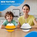 Extra Large Sphere Ice Molds for Ice Baths, Ice Cube Molds for Cold Plunge, Ice Block Mold Reusable Ice Ball Maker, Easy Release, Slow Melting - 2 Pack