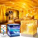 PIKOY Shower Lamp Shower Lights White Noise Sound Machine for Sleep Adults, Bluetooth+15 White Noise Machine Baby Sound Machine Baby, 18 Colors Shower Light Party Lights Indoor, Remote Warm Light Lamp