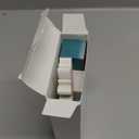 Amyhill Hello Spring Decoration Easter Home Decoration Daisy Table Wooden Sign Spring Easter Centerpiece Pastel Wooden Block for Farmhouse Shelf Office Tabletop Decor