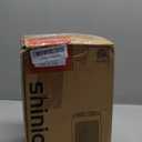 shinic Portable Space Heater with Thermostat, 1500W Small PTC Ceramic Office Heater for Indoor use, 2S Fast Heating, Overheat & Tip-Over Protection, ETL Listed for Home Pets (Orange)