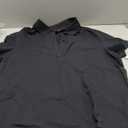 Amazon Essentials Women's Short-Sleeve Polo Shirt (X-Large, Black)