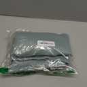 BGment Frosty Green Door Curtain 78 Inch Length for Doorway, Bedroom Closet Curtain, Privacy Thermal Insulated Blackout Grommet Room Divider for Room Separation, 1 Panel, 40 Inch Wide