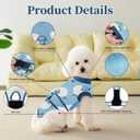 Recovery Suit for Dogs Cats,Female Male Dog Onesie for Spay Neuter,Substitute E-Collar & Cone,Anti-Licking Breathable Onesie for Small Medium Large Dogs Cats (Sheep,XL)