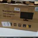 Thinlerain 27 Inch Monitor with Pop-Up Webcam - 2K 2560 x 1440 IPS Computer Monitor, 100Hz Vertical Gaming PC Screen, Built-in 3MP Webcam & Microphone, HDMI, DisplayPort, Display for Office Home Work