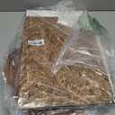 Threehoney 8 Pcs Western Cowboy Party Decorations 11.8 Inches Summer Halloween Hay Bales Boxes Decor Include Wood Grain Wine Barrel Boxes Hay Decoration for Pirate Farmhouse Western Themed Party