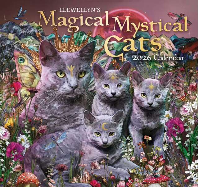 Llewellyn's 2026 Magical Mystical Cats Calendar (Llewellyn's 2026 Calendars, Almanacs & Datebooks, 8)