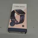 Fitbit Versa 2 Special Edition Health and Fitness Smart Watch with Heart Rate, Music, Alexa Built-In, Sleep and Swim Tracking, Navy and Pink Woven/Copper Rose, One Size (S and L Bands Included), 2.3