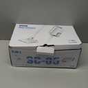 7-in-1 Steam Mop, 1200W Rotated Steam Cleaner for Home, 2 Modes, 400ML Removable Tank, 23FT Power Cord, 2 Pads, Multi-Surface Steamer for Hard Floor, Laminate Floor, Tiles Cleaning (Onion White)