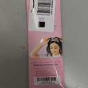 MILANO COLLECTION Glueless Top Grip for Hair Topper & Wiglets, Adjustable Translucent Strap with Side Openings, Top Headband for Your Wig or Topper, Includes Clips, Beige, Medium