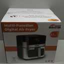 8.5Qt Air Fryer, upgraded large capacity suitable for 5-6 people, Smart touch screen for easy operation with 8 preset functions, non-stick coating for easy cleaning, 304 Stainless Steel