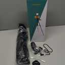 Vlogging Kit for iPhone, Vlogging kit for Android Phone,YouTube Starter Kit with Two Tripods Light Microphone Remote and Jack Adapter