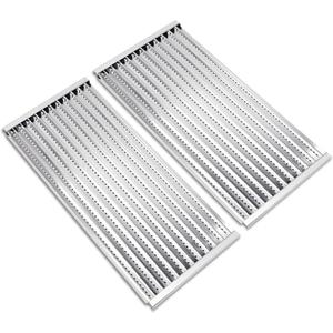 Criditpid Grill Emitter Plates for Charbroil Commercial Tru-Infrared 463241314 463268008 463241313 463241013 463243812 463257010 Gas Grill, Stainless Steel Cooking Grates.(2 Pack)