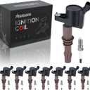 RANSOTO DG521 Ignition Coil Pack With Spark Plug SP509 Compatible With Ford Expedition Explorer F-150 F-250 F-350 Super Duty Mustang Lincoln Navigator Mercury Mountaineer 4.6L 5.4L V8 8L3Z-12029-A