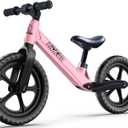 Ridego 12 Inch Balance Bike for Kids 24 Year Old,Lightweight Kids Bike with Adjustable Seat, Push Bicycle with Air Rubber Tires，Rideon Toys Birthday Gift