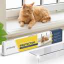 Protecto Window Sill Protector from Dogs & Cats, 29.5 x 3.25 Clear Window Guards from Cats Scratching Chewing & Clawing | Keep Your Sills Smooth & Paws Safe | Ultra Strong Window Sill Cover Protection (Clear 1-pack)