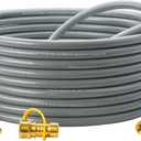 40 Feet 3/8 inch ID Natural Gas Grill Hose with Quick Connect Fittings, Natural Gas Line for Grill, Pizza Oven, Heater and More Low Pressure Appliance