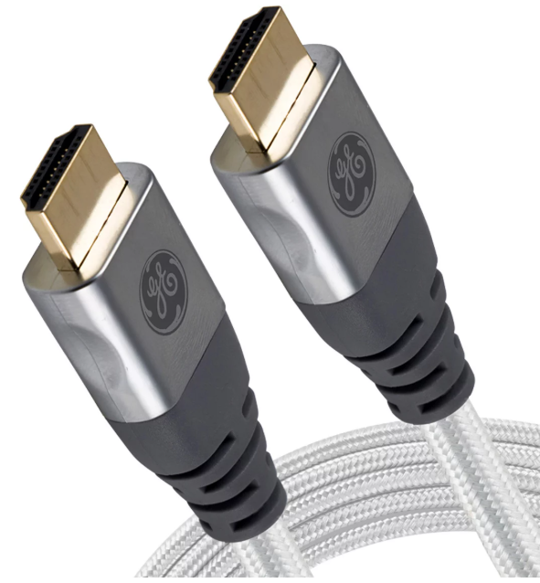 GE UltraPro Premium HDMI 15ft 8K UHDR Ultra High Speed Cable With Ethernet