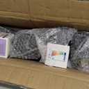 Bravsekai LED White Track Lighting Kit, 3CCT 10W Track Lights 3000K/4000K/6000K Adjustable with 6.56FT H-Type Track Rails 6PCS Ceiling Spotlight Fixture with Replaceable GU10 Bulbs