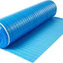 VEVOR Floor Underlayment 200 sq. ft/Roll, 3-in-1 3 mm Thick Flooring Padding with Tape & Vapor Barrier, Heavy Duty EPE Foam with Blue PE, Soundproofing and Noise Reduction,for Laminate Wood Floors