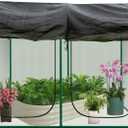 Crop Cages for Garden Plant: 8.2x4.1x6Ft Shade Cloth Plant Cage, Plant Netting Cover with Zipper, Raised Bed Cover, Plant Cover from Animal Wind-Resistant Garden Cage for Fruit Vegetable Flower