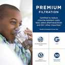 GE RPWFE Refrigerator Water Filter, Genuine Replacement Filter, Certified to Reduce Lead, Sulfur, and 50+ Other Impurities, Replace Every 6 Months for Best Results, Pack of 1