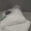 FIFU Bathroom Runner Rug 24" W x 60" L, Bath Mats for Bathroom, Bedroom & Kitchen, Non-Slip Rubber Latex Backing, Comfort & Soft Shower Bathmat & Carpet for Sink, Home & Hallways, White