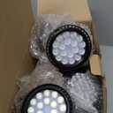 ROSHWEY Solar Outdoor Lights, Waterproof Solar Yard Lights 600LM Spot Light Outdoor for Tree Pathway Walkway Driveway Patio (Cool White, 4Pack)