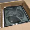 Kohree 14" RV Vent Fan 10 Speed Reversible: 12V Super Quiet RV Roof Vent Fan for Camper Trailer Bathroom, RV Exhaust Fan with Remote Control, Temperature & Rain Sensor, Removable Screen (Green)