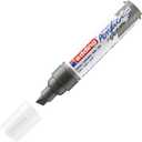 edding 5000 acrylic marker broad - grey - 1 waterproof acrylic paint marker - chisel nib 5-10 mm - acrylic paint pen for drawing on canvas, art paper and wood - acrylic markers for pebbles