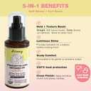 Curl Lock Defining Oil - Heat-Activated Curl Enhancer for Long-Lasting Bounce, Hair Oil for Frizz Control & Glossy Shine, with Coconut & Macadamia Oil, 3.3 Fl Oz