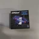 Hand Operated Flying Toy Drone for Kids, 360 Hands Free Motion Sensors Mini Drone with Cool LED Lights, Easy Indoor Small UFO Toy Flying Ball Drone for 6 7 8 9 10+ Year Old Boys and Girls (Blue)