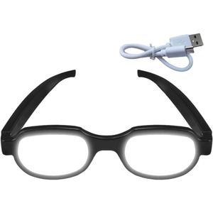 Japan Anime Manga LED Light up Glasses Eyewear Funny Toy Parody Costumes Cosplay Novelty Props Gag Gift