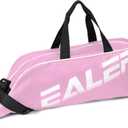 EALER Baseball Bat Tote Bag & T-ball, Softball Equipment Bag - Gear for Kids, Youth, and Adults Holds Bat, Helmet, Glove, Cleats, Shoes and More (Pink)