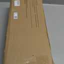 BAYKA White Floating Shelves for Wall – Rustic Wood Wall Shelves with Metal Brackets for Bathroom, Bedroom, Kitchen, or Living Room Decor Organization – Set of 3, Sturdy Storage with 22lb Capacity (15.7inches, C. White - Modern Minimalist Style)