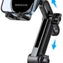Miracase [Upgraded Version] Cup Phone Holder for Car, Universal Adjustable Long Neck Car Phone Mount Cradle Friendly Compatible with iPhone Samsung Google and All 4.0-7.0 inches Smartphones (Black)