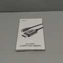 acer USB C to HDMI Cable for Home Office 6.6FT (4K@60Hz), Thunderbolt 4/3 Compatible, High-Speed Type C to HDMI 2.0 Braided Cord for MacBook, iPhone 17/16 Pro/Max, iMac, iPad Pro, Galaxy S25, Surface,6.6FT