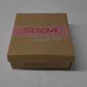 Soda Women Cowgirl Cowboy Western Stitched Ankle Boots Pointed Toe Short Booties Rigging-S (7, Black)