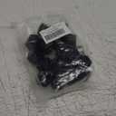 20PCS Lug Nut Covers, 17mm Hexagonal Nut Covers with Removal Tool, Car Wheel Nut Caps, Wheel Center Bolt Caps, Universal for Most Car Lug Nut Caps, Automotive Exterior Accessories (Black)