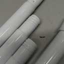 Tension Curtain Rod 30 to 64 Inch White Adjustable Curtain Rods No Drilling Expandable Pressure Spring Tension Curtain Rod 7/8" Spring Loaded Curtain Rods For Windows Bedroom Closet Doorway Door