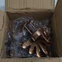 FORUP 6 Pack Metal Turkey Tea Light Candle Holders, Thanksgiving Decoration for Home, Metal Turkey Candle Holder, Thanksgiving Candle Holder