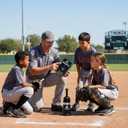 Thorza Motion Tee Solo Baseball Training System for Swing & Hand-Eye Coordination (Includes 1 Motion Tee Mini Training Ball)