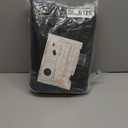 Magnetic Thermal Insulated Door Curtain for Winter Fits Door Size 36" x 82", Temporary Thermal Door Cover for Cold with Thickened Cotton, Window Insulation Kit for Sliding Glass Doorways - Black