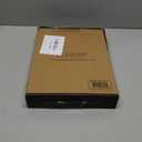 La Crosse Technology 513-75624-INT Digital Atomic Clock with Outdoor Temperature and Moon Phase,Black